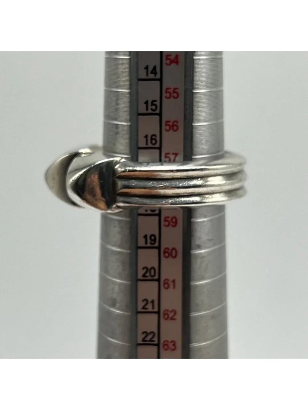 Chrome Hearts Waxed Punk Ring Silver